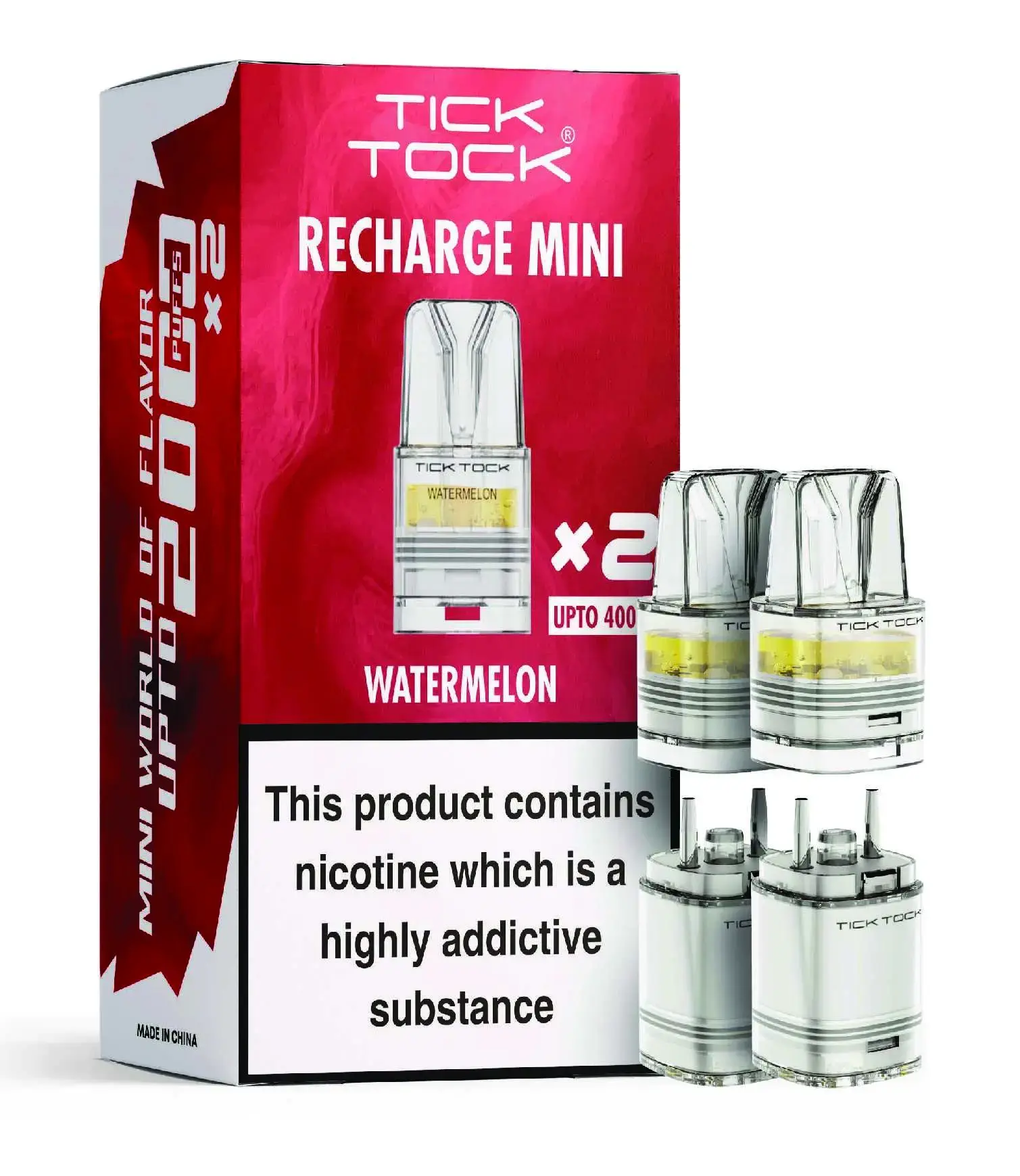 Watermelon Tick Tock Magic 8000 Prefilled Pods